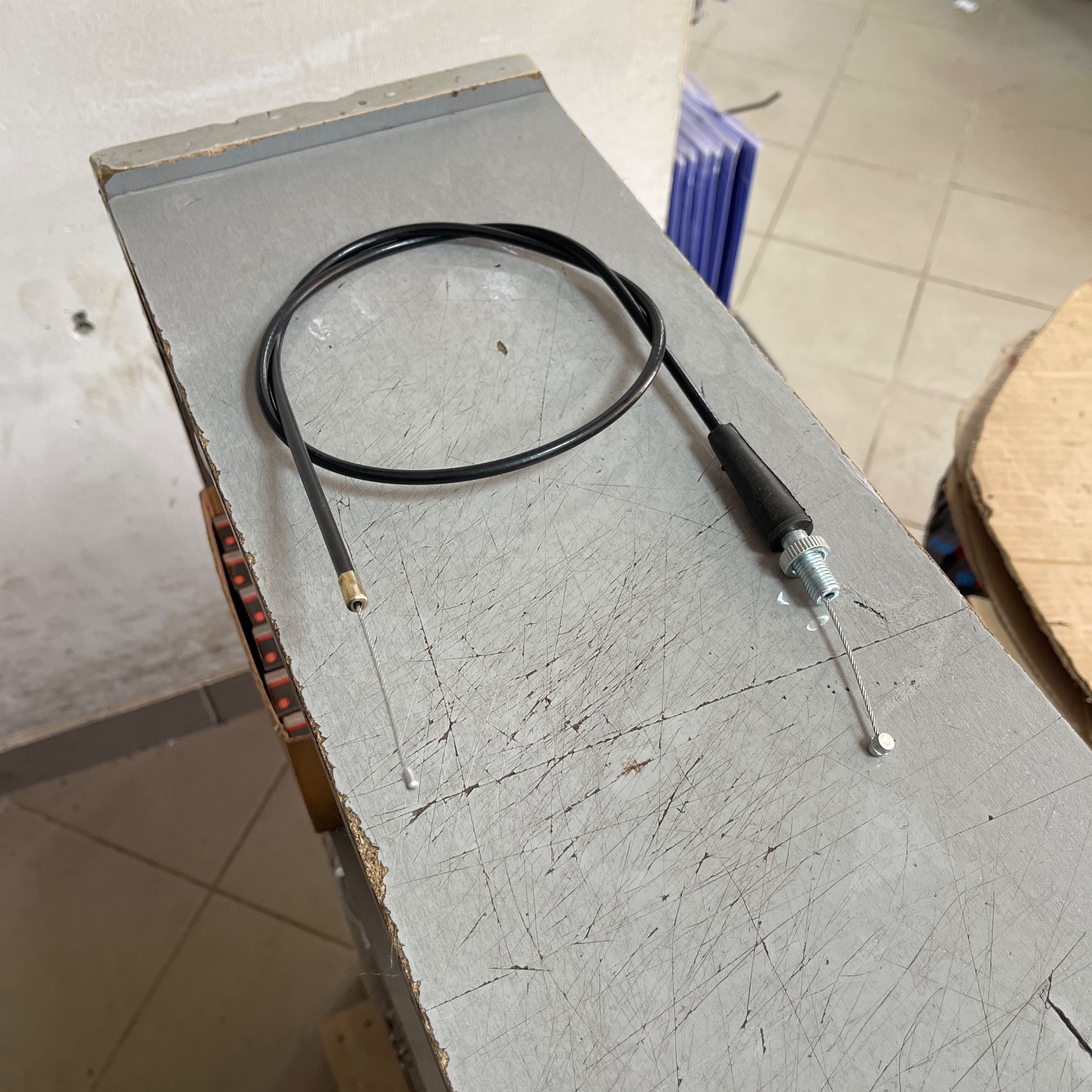 Трос газа (M10) до Viper, Spark, Senke, Pitbike, 1030/[115]мм