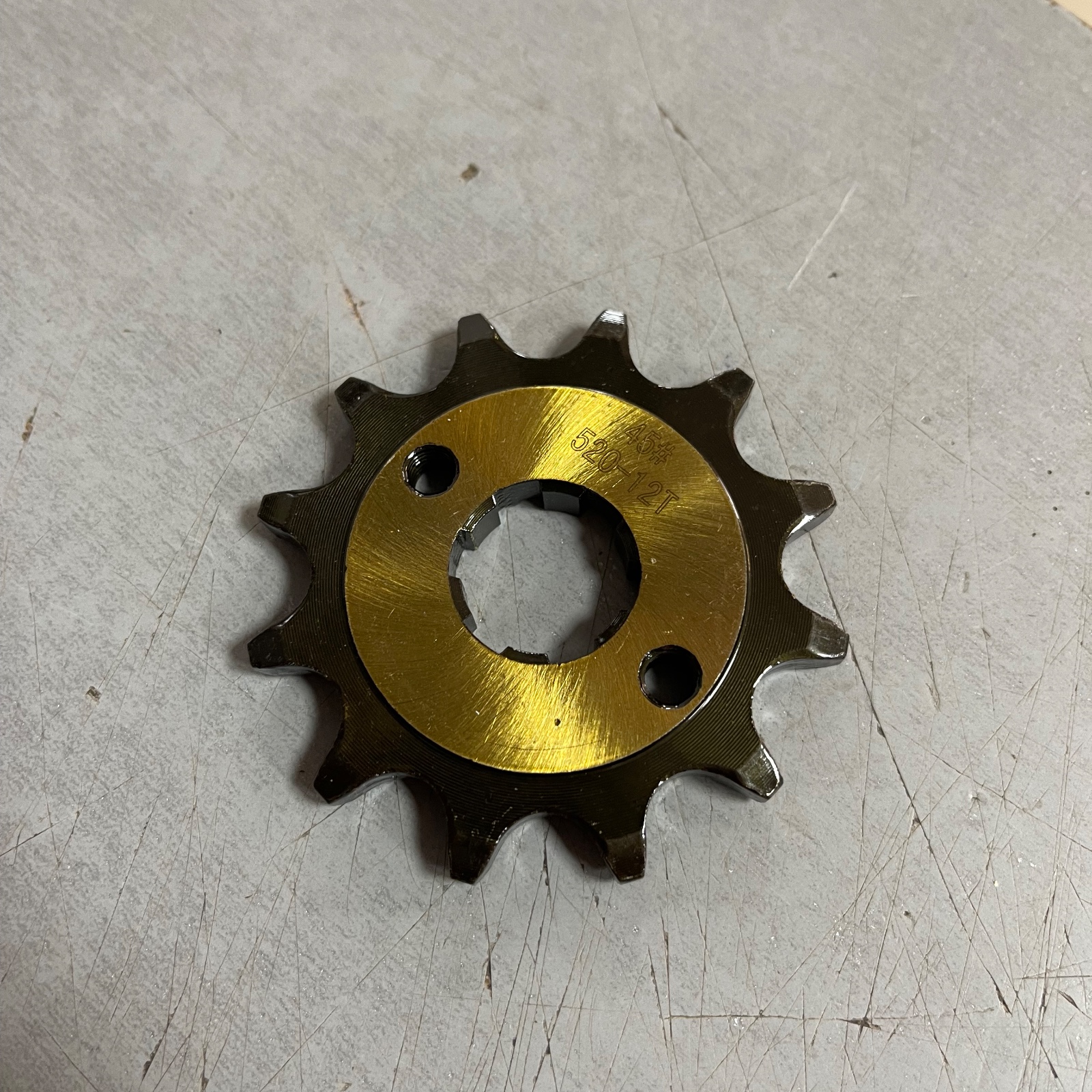 Передня зірка 520-12z (4*5)мм до Geon, Loncin, Lifan - 12z(Н)