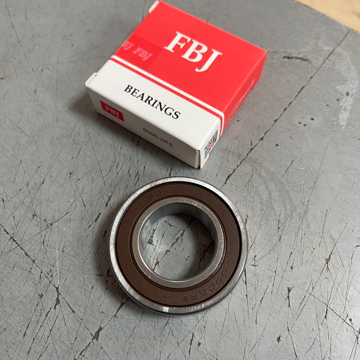 Підшибник 6005-2RS FBJ (47*25*12)мм