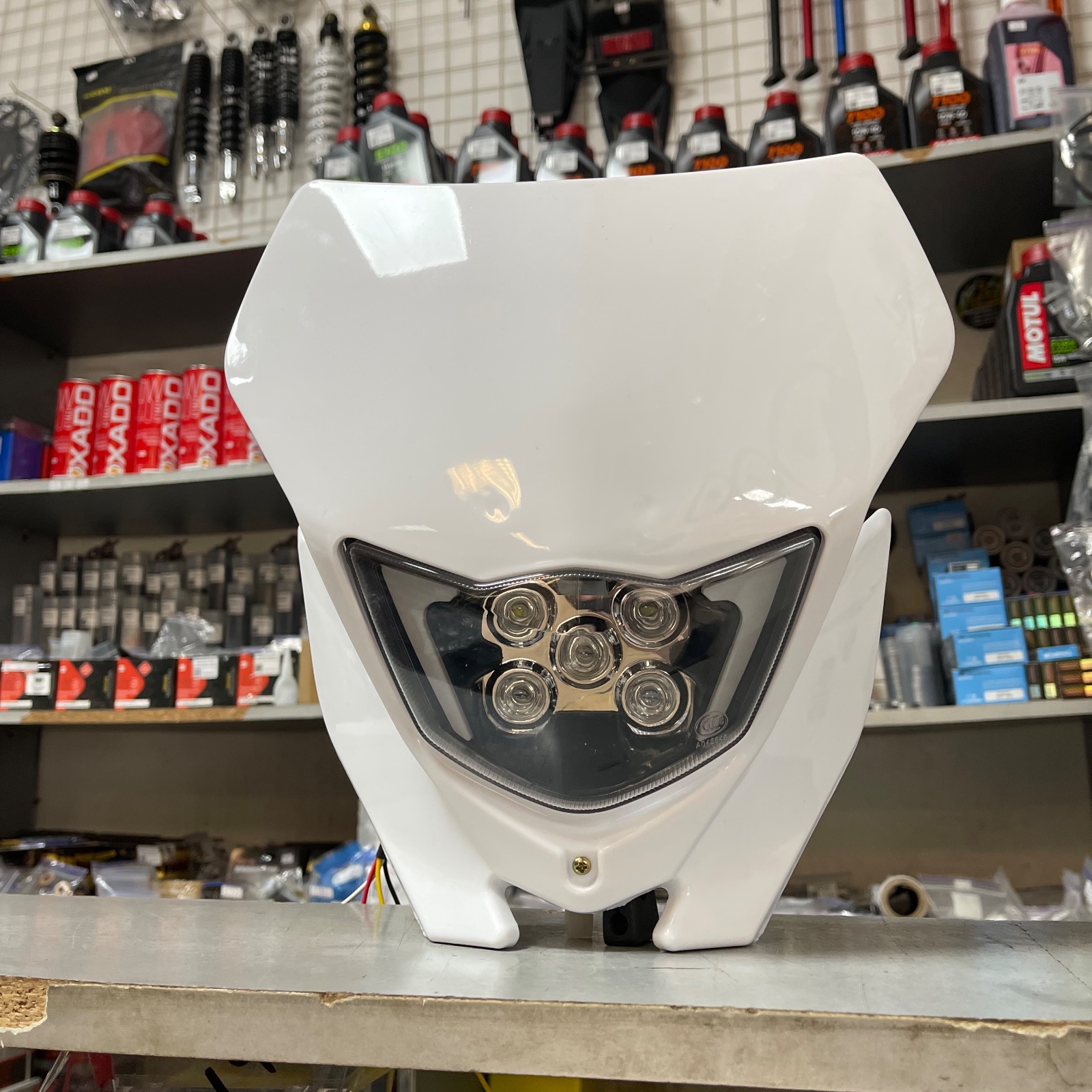 LED фара з Щитком до KAYO 250 K2/T2/T4 - Ціла(LED)