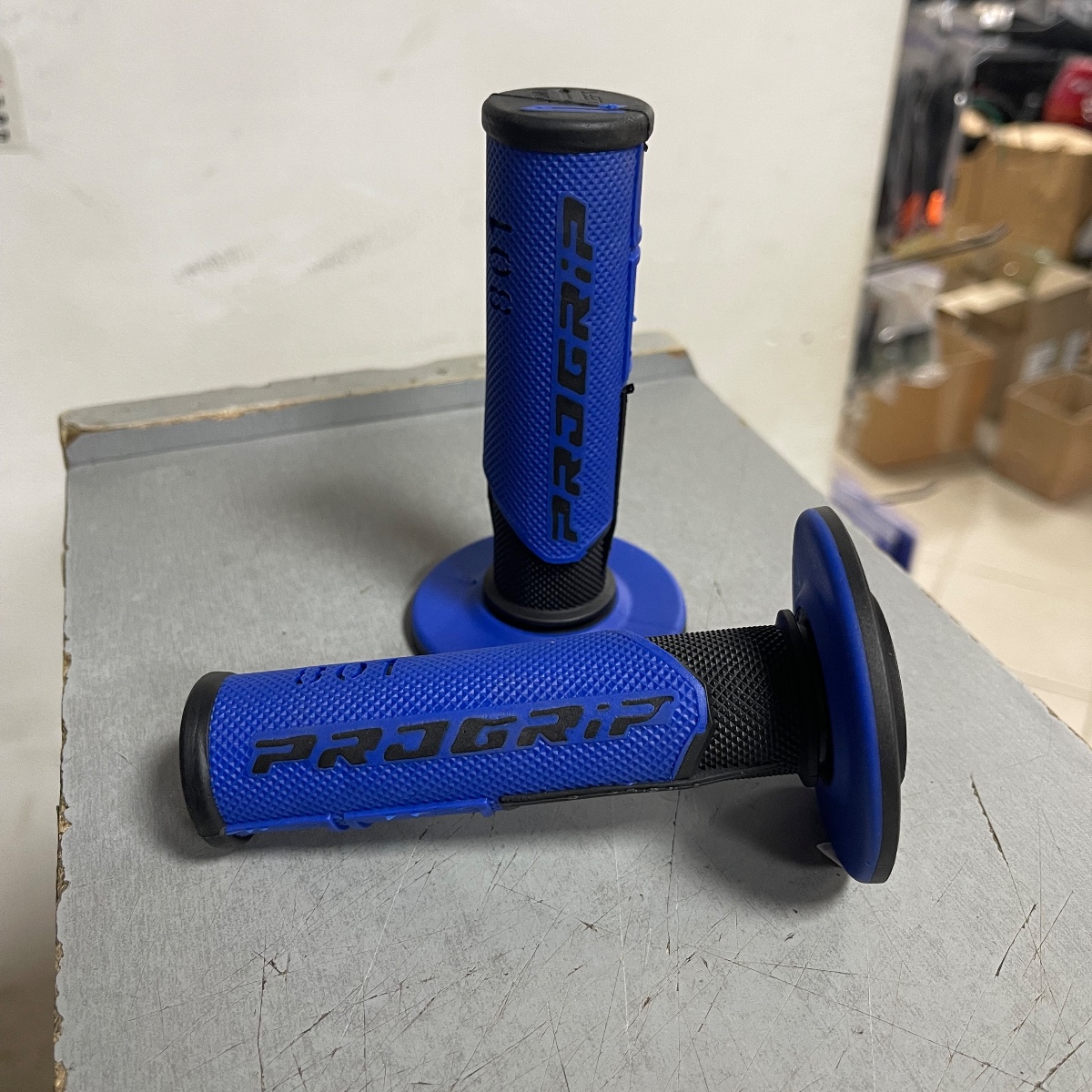 Ручки руля (гріпси) ProGrip - Blue