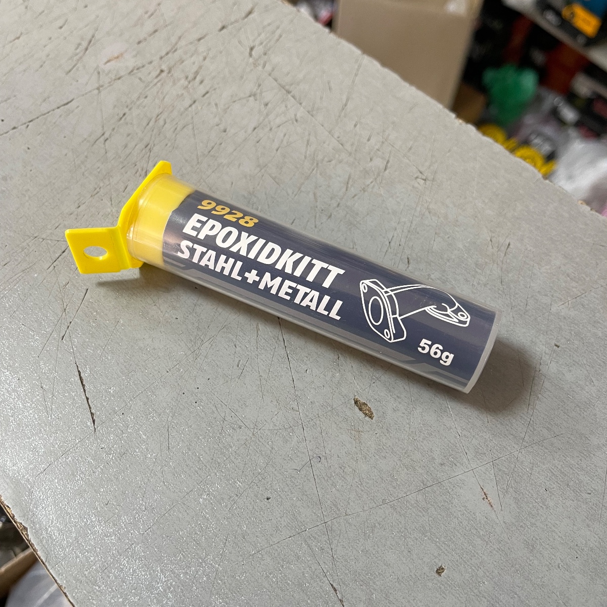Холодне зварювання MANNOL Epoxidkitt Stahl+Metall (56г)